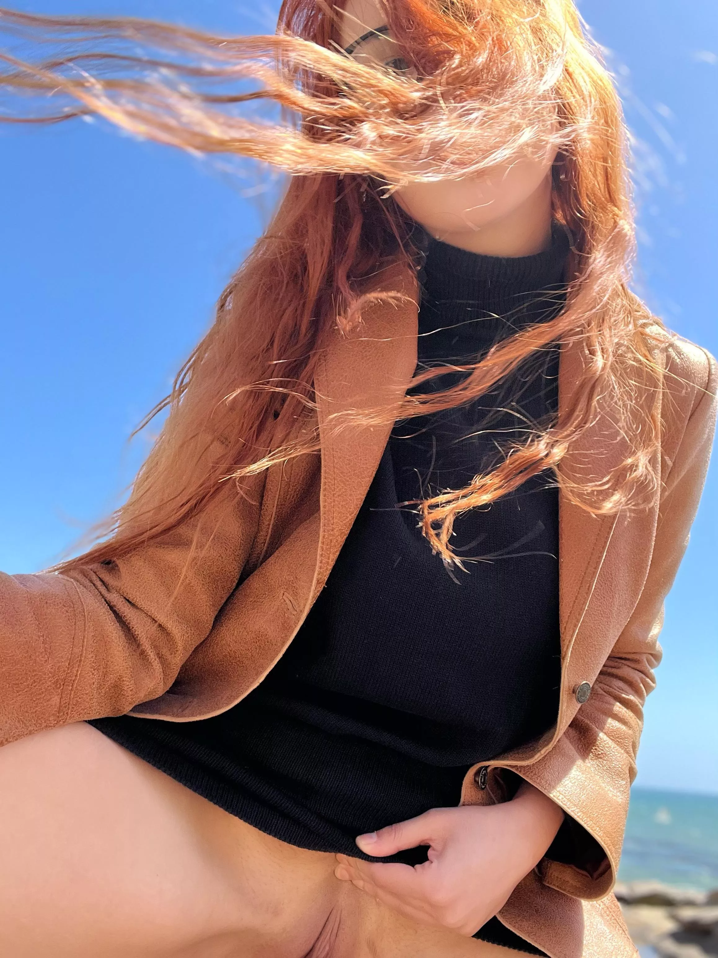 Whoops. My panties got carried off in the breeze posted by The_StuffedOlive