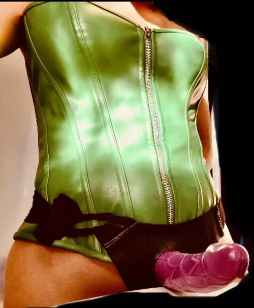 Who’s getting on the end of my girl cock next 😈 by Poisonivy309