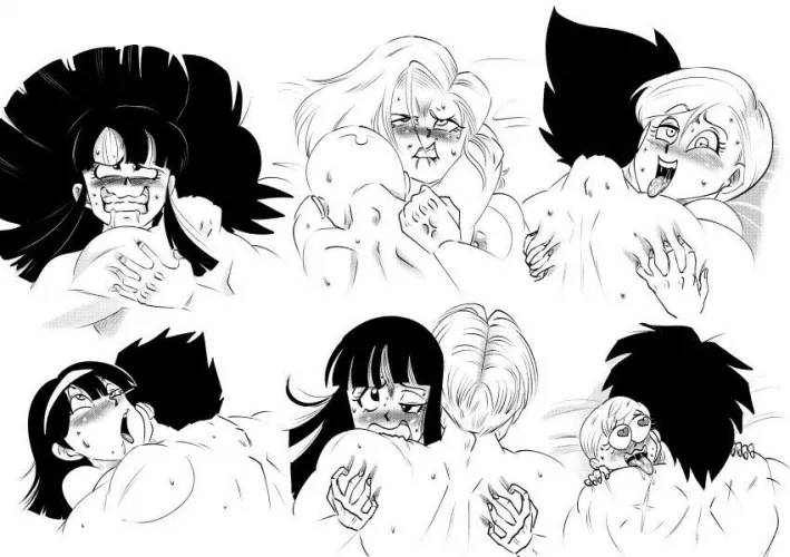 Whos getting the best dick? (Artist Funsexydragonball) by The-Belgian-Historia