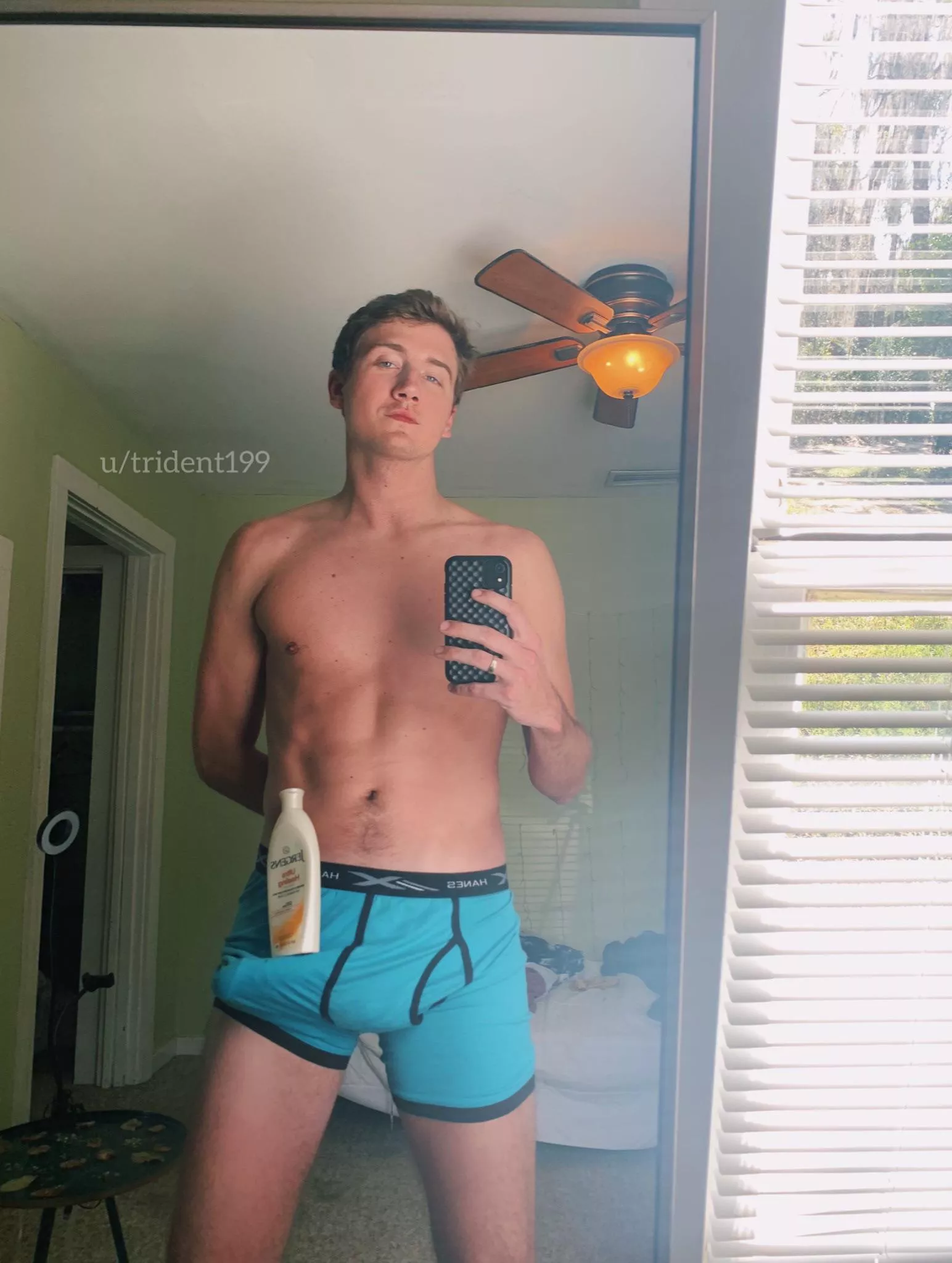 Who’s gonna come rub me down?😏 posted by trident199