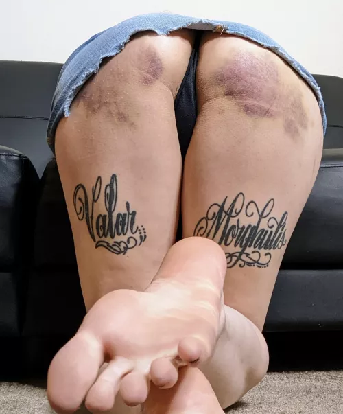 Who's gonna lick these soles? by internetfoxgirl