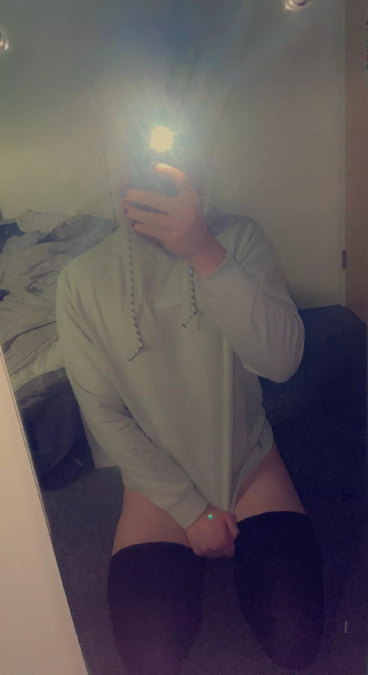 Who’s gonna throw me on the bed? ❤️ posted by musclefemboi