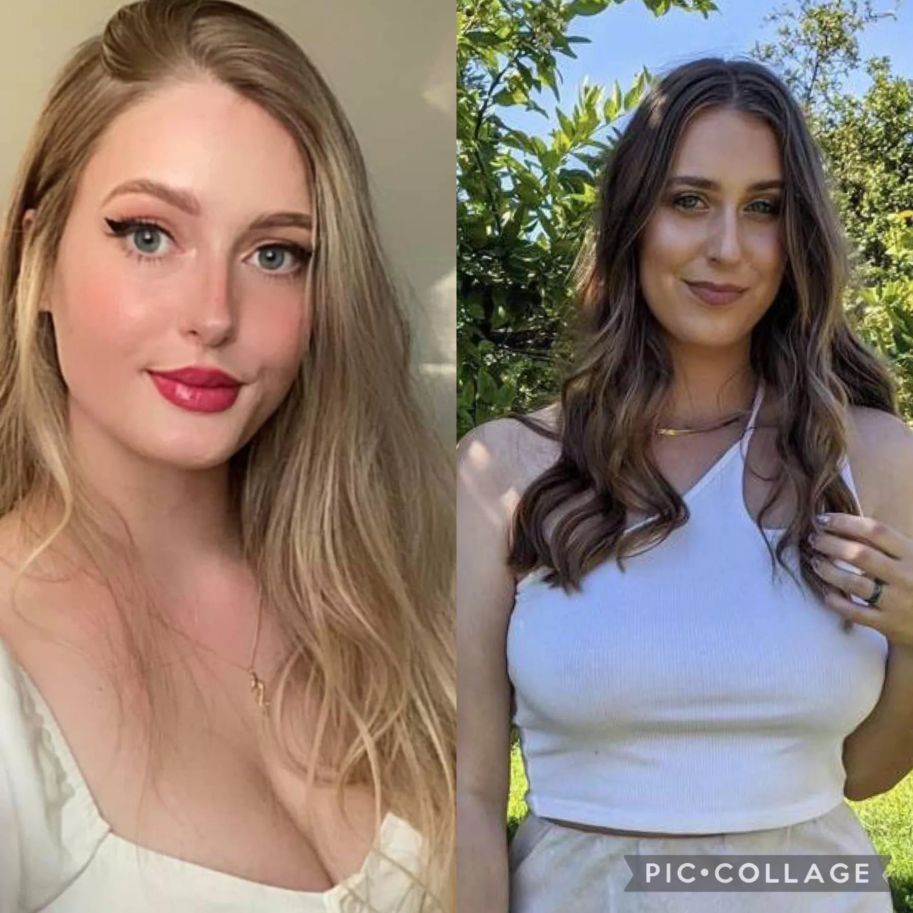 Who’s the hotter white girl? [2] posted by momsamilf