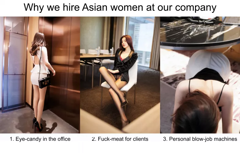 Why we hire asian women at our company by missivemissive