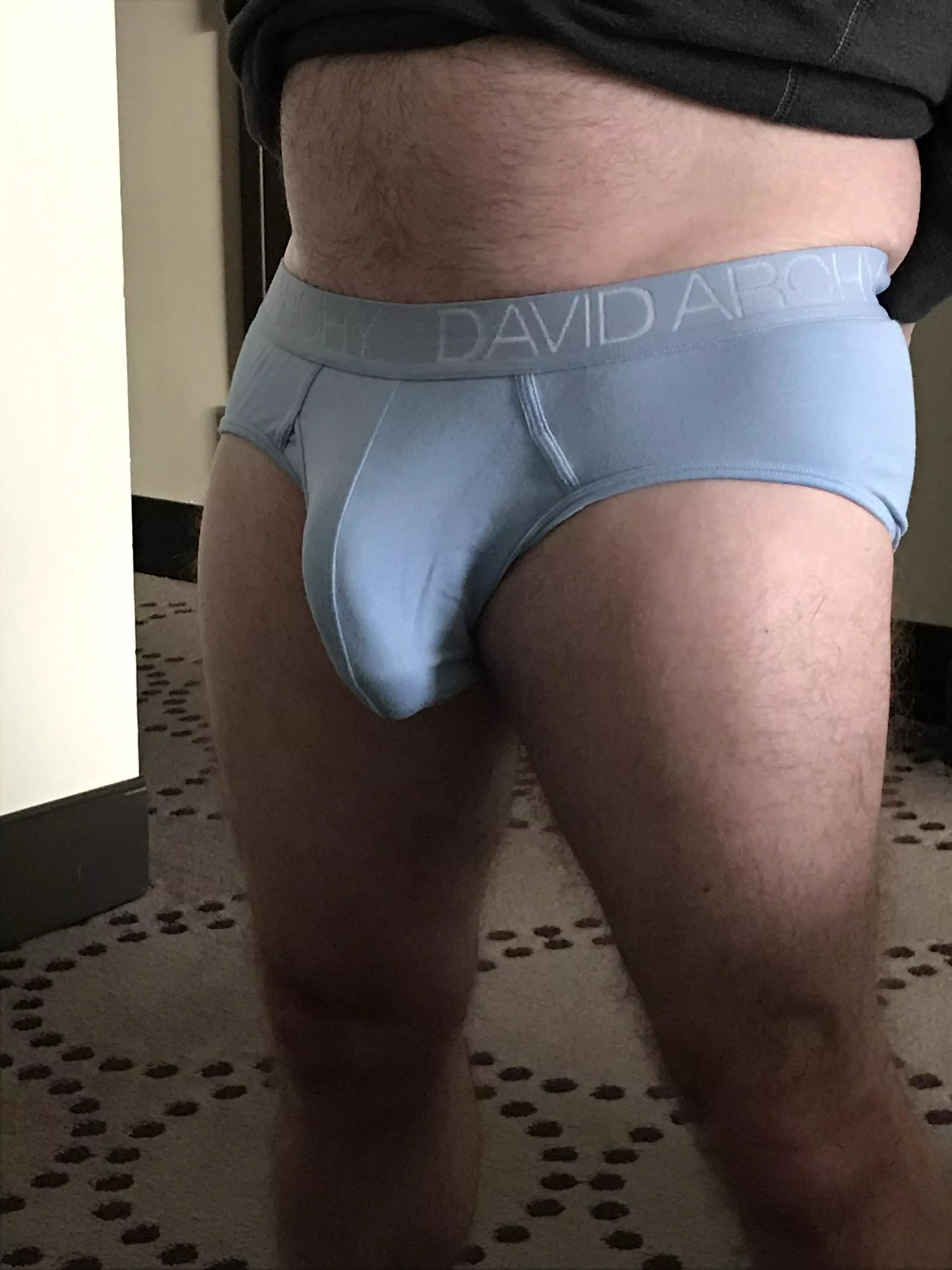 Wife appreciated the bulge this morning. posted by bluetom2