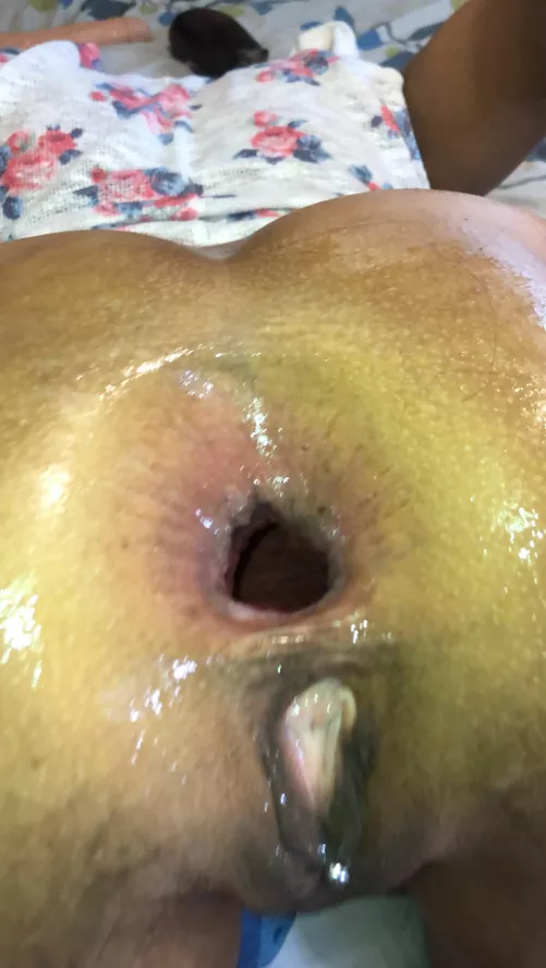 Wife ass gape good training by Jlatincouple