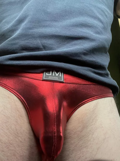 Wife fed up with me wearing her panties got me these. What you think? by ArmyRevolutionary665