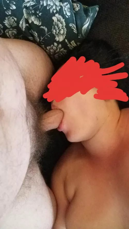Wife getting a mouthful (M)(F) by 1559380