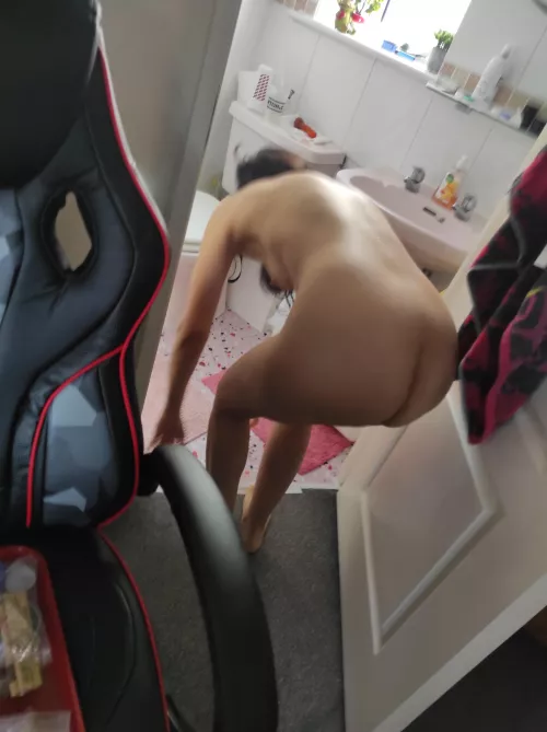 Wife getting ready for a shower by Round_Loss_8205