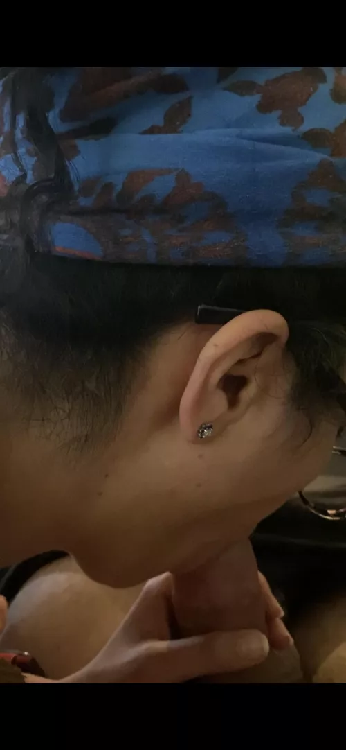 Wife giving me the daily blow job (m38f35) by rotaderpxepa