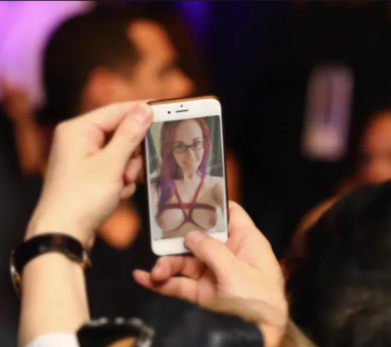 Wife loves being shown off in busy places. Anyone have a big screen at a party where she can be shown off? by slutwifeshared