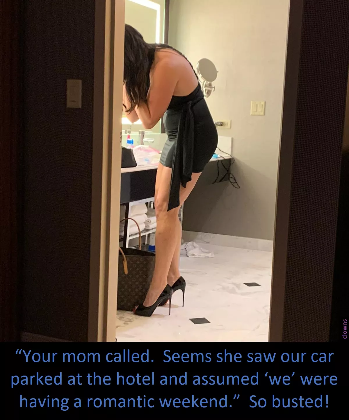 [wife] Miscalculation posted by clowns4mom