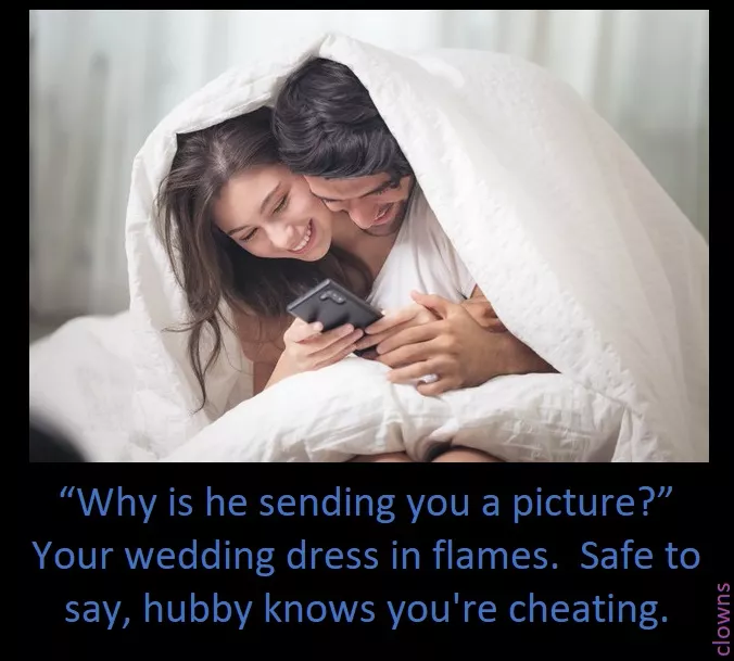 [wife] Ouch! posted by clowns4mom