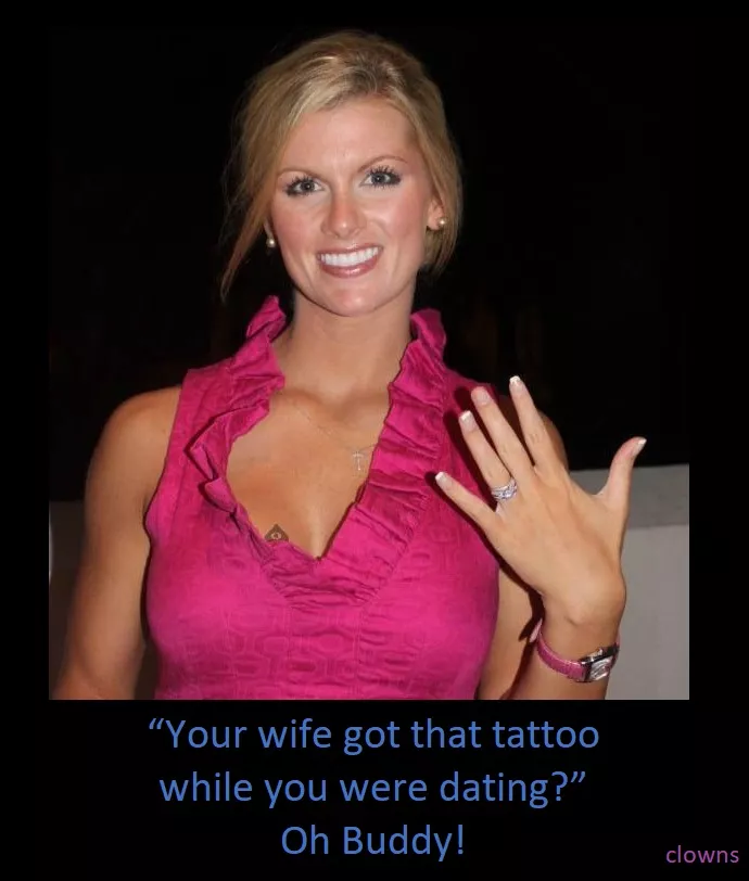 [wife] What's up with that? posted by clowns4mom