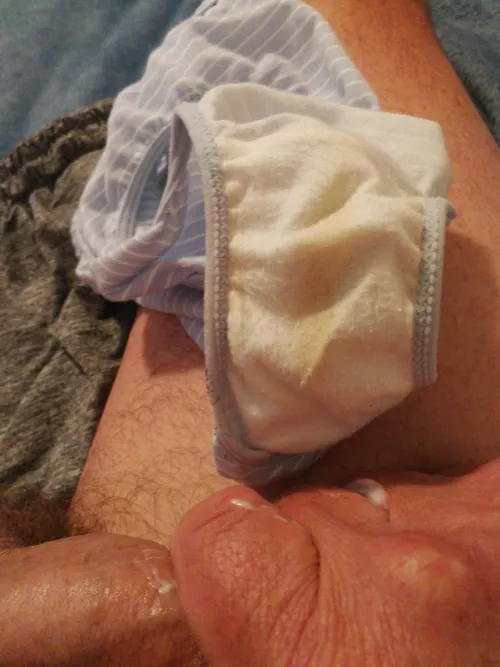 wifes delicious pussy stain by Hharvide