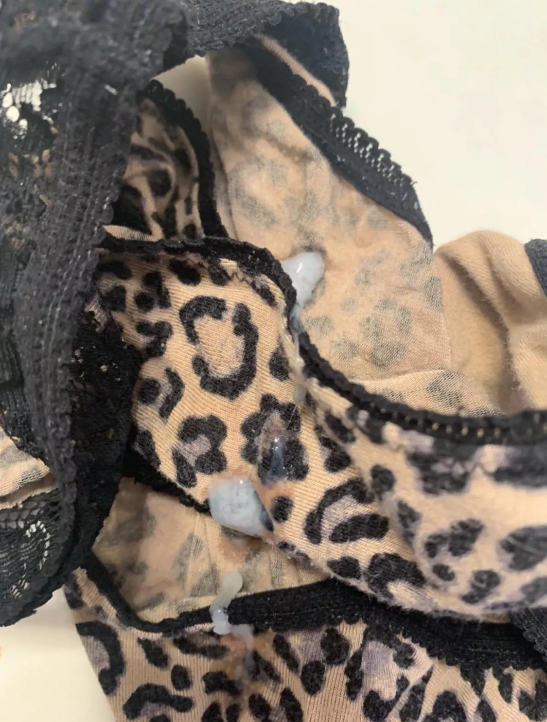 Wife’s dirty panties posted by porn_viewing_acct