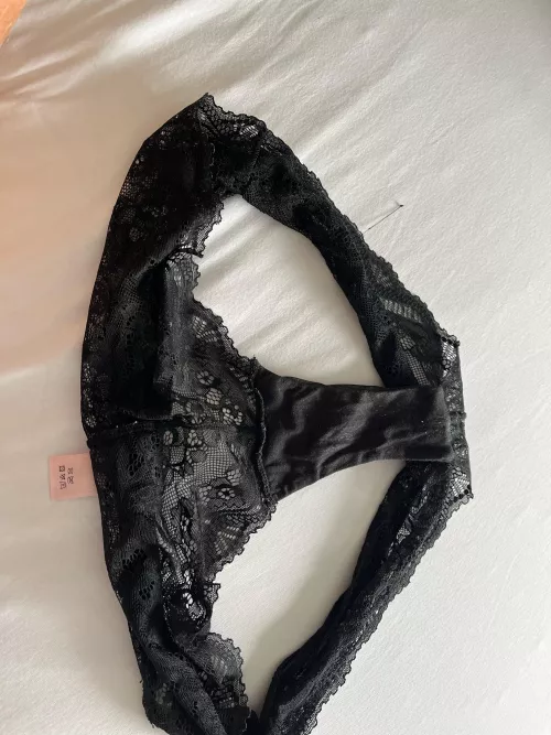 Wife’s Panties from last night. Smell delicious. by Haunting_Dinner_6077