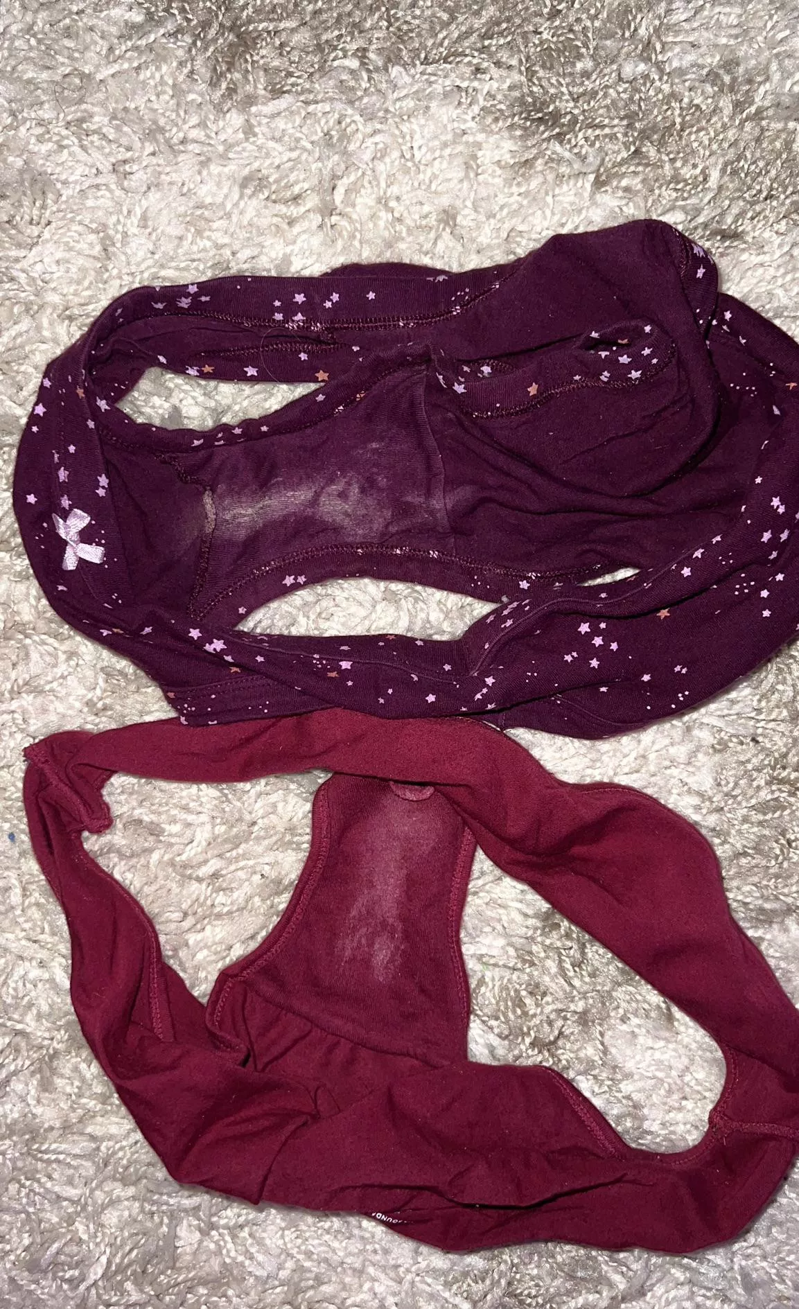 Wife’s two most recent used pairs she left in the floor posted by SubstantialSea2394