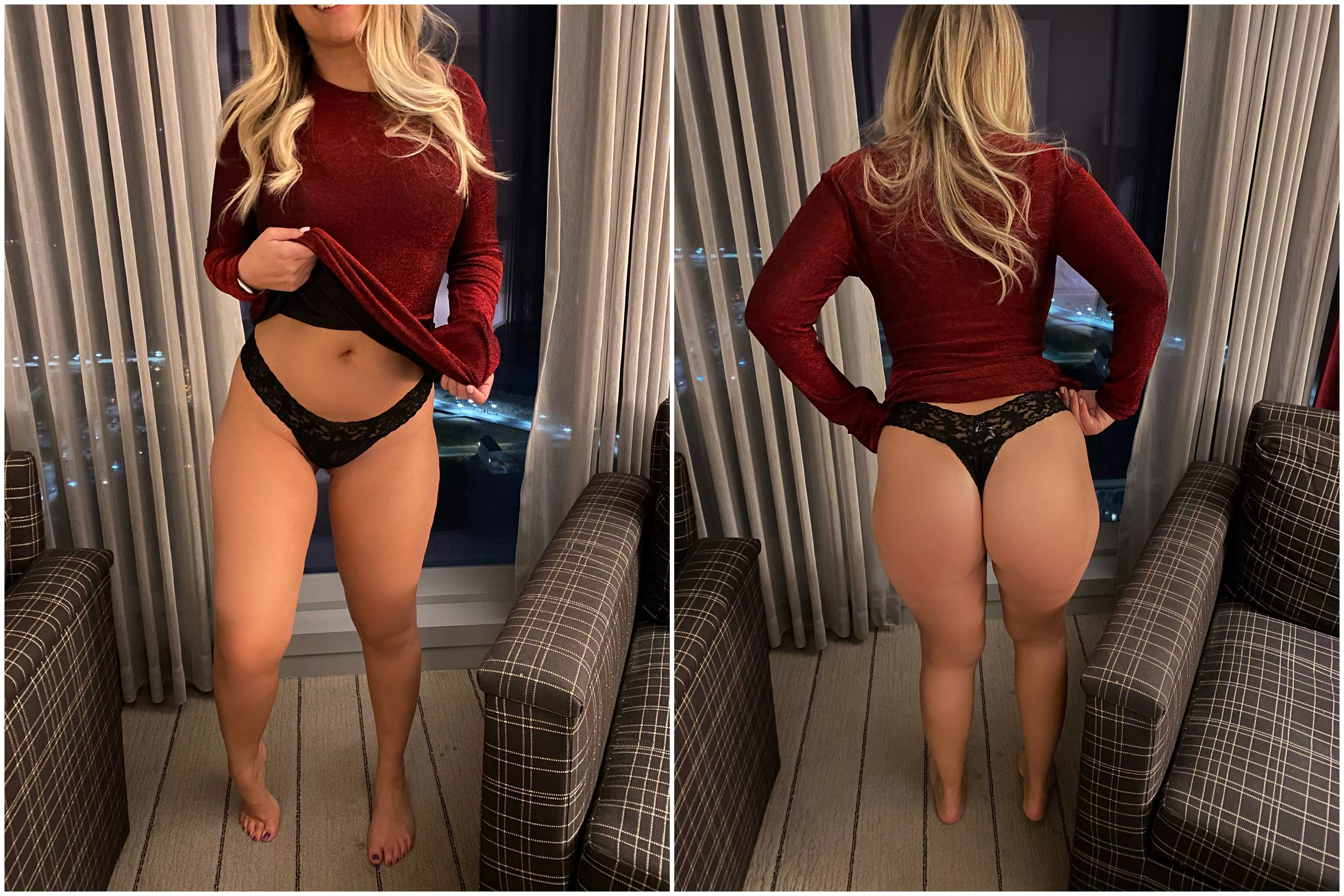 Wifey is always down for a little hotel room fun... posted by exposedwifey123