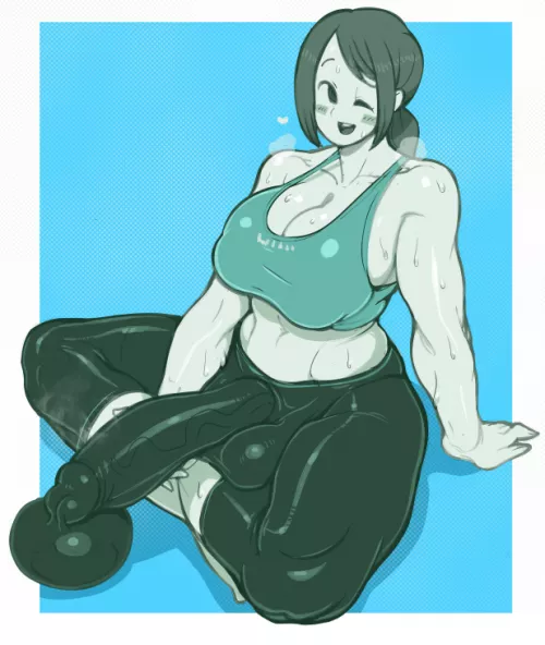 Wii Fit Trainer's ideal workout by friggityfrang