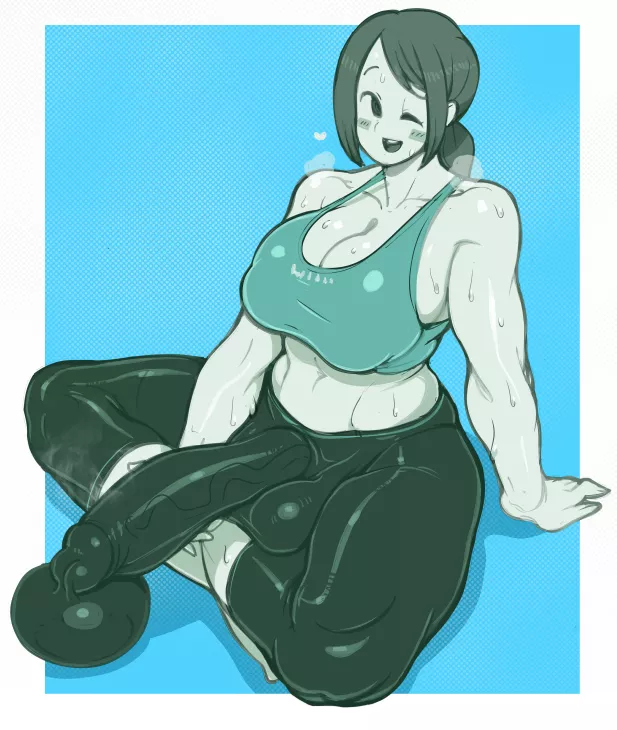 Wii Fit Trainer's ideal workout posted by friggityfrang