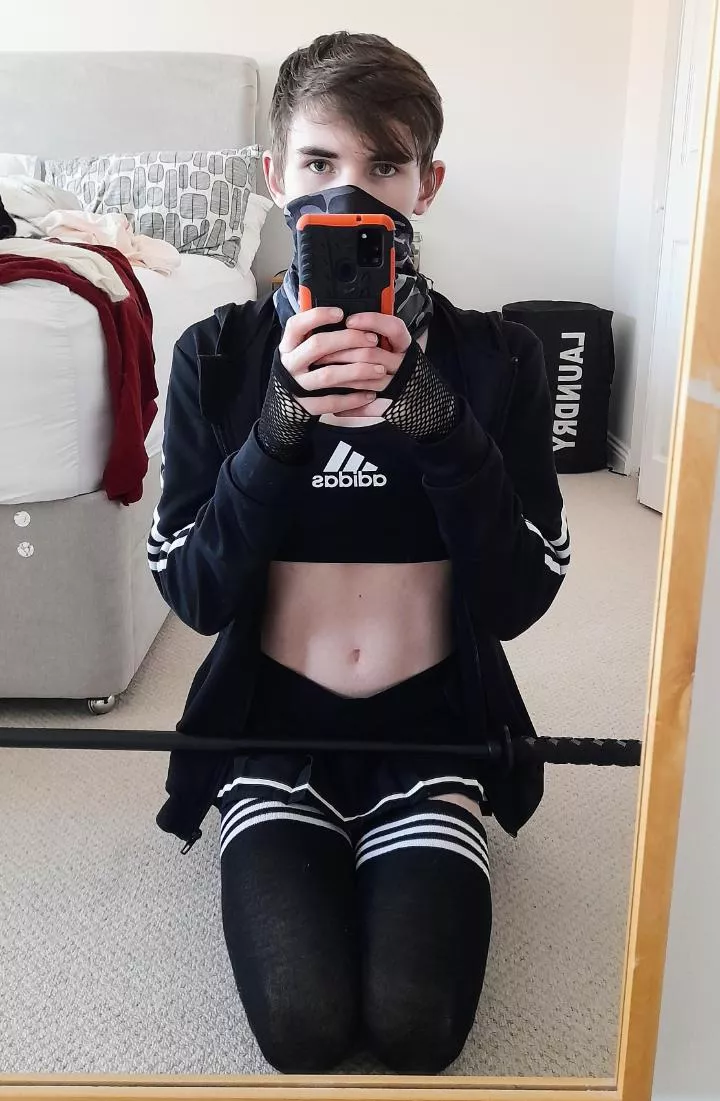 Wild femboy is armed and dangerous 😝 posted by cherry__boi__