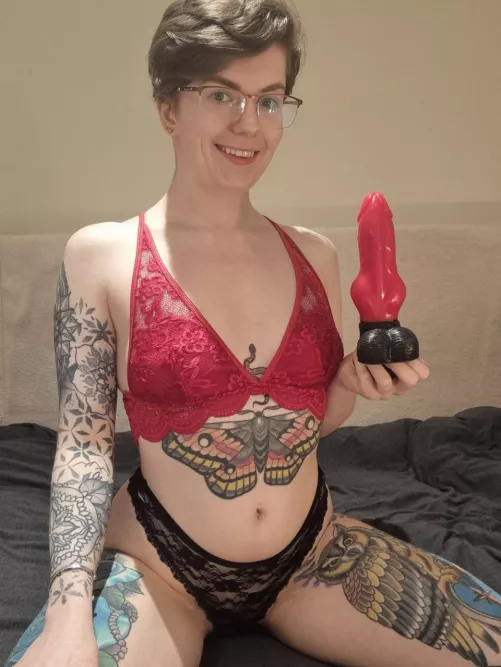 will you play with me and my new toy? by KillieLou