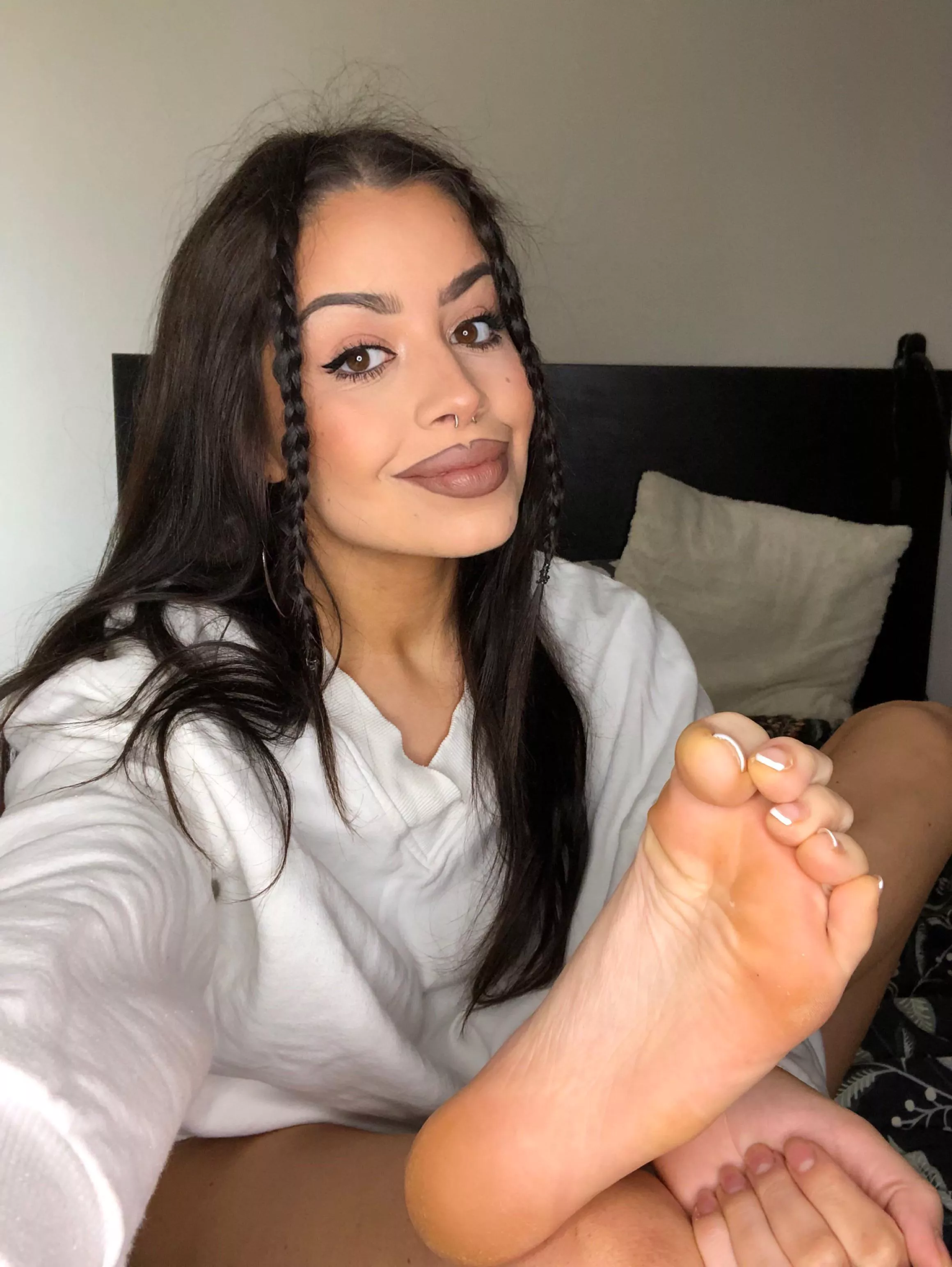 Will you suck on them for me? posted by ashleyysfeet