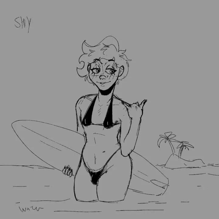 wip of my OC Ryan posted by Shystraab