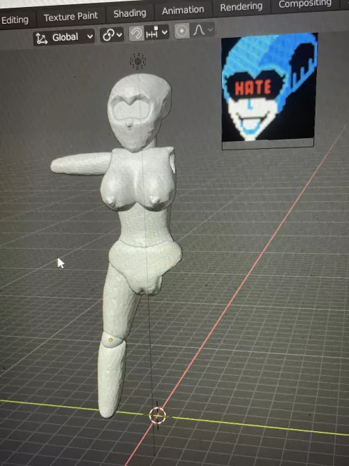 WIP [Queen] model! by KazeoLion