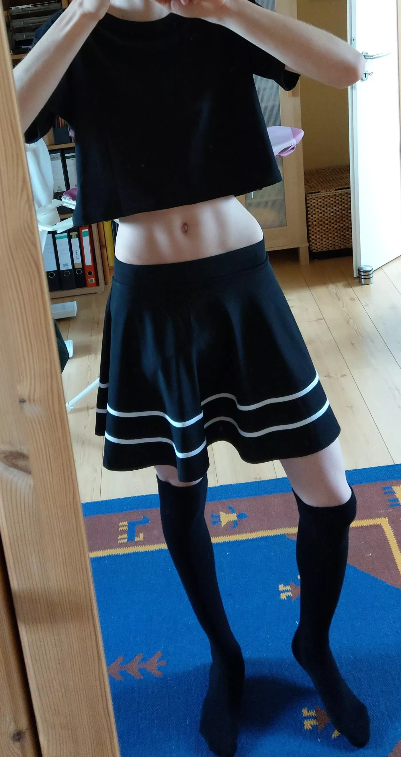 Wish I had more big mirrors around lol :D posted by Arkalanos