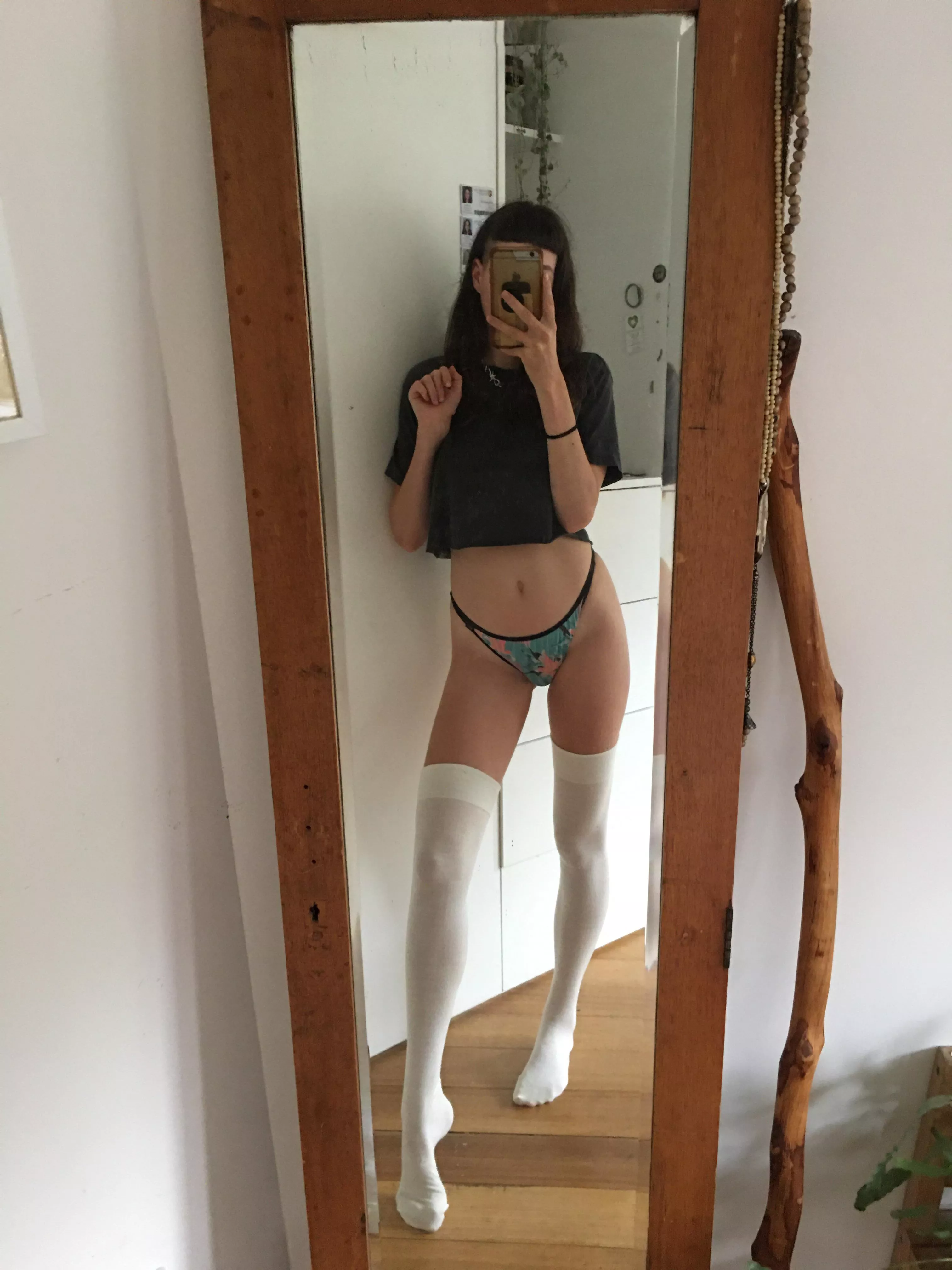 Wish you were standing behind me grabbing my waist posted by brunettewithlegs