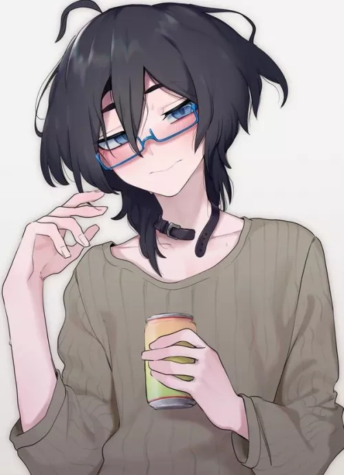 With a Choker by 6_Bee_Fucker_9