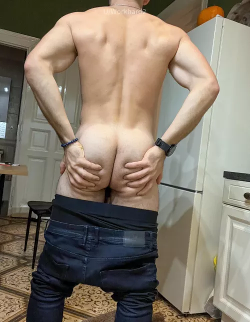 With my closed ass! by WorkHard2