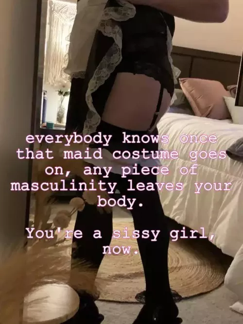 With that silly masculinity out of the way, I can focus solely on being my best sissy self ♠️❤️ by AmberGlover696969