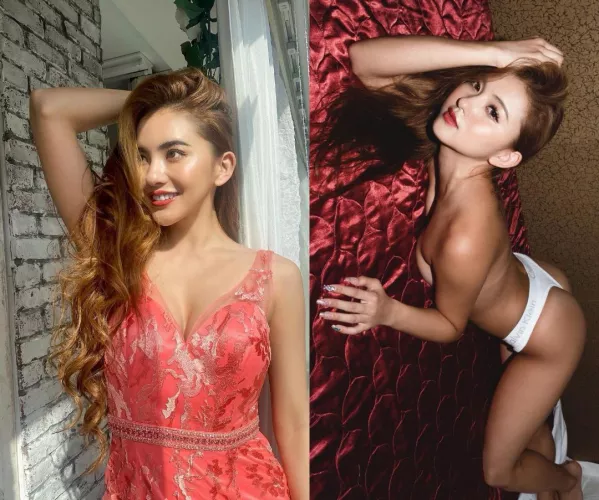 With you vs with her white bull by MeguYun_