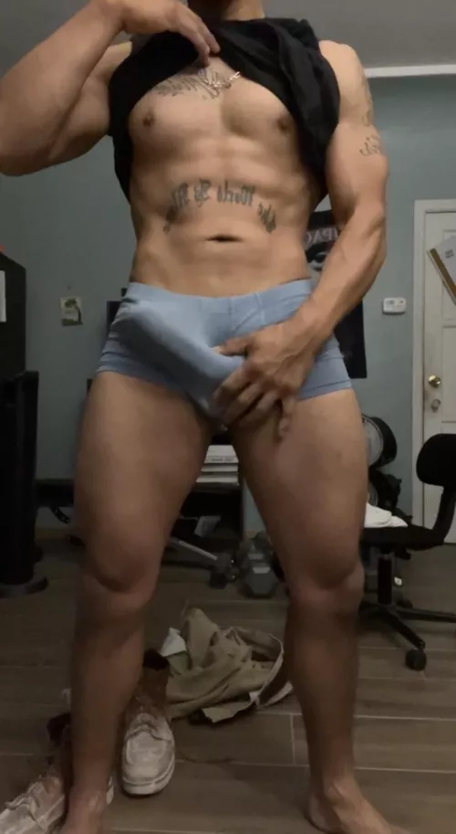 Woke up horny af before work by KingAdonis06