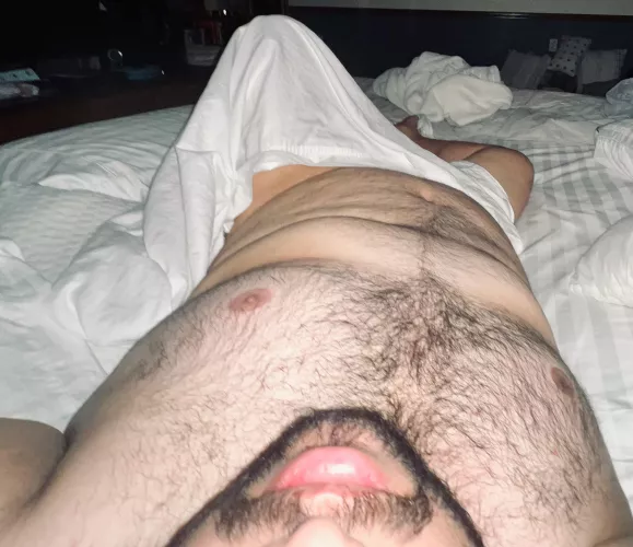 Woke up lazy. Want to cuddle a bear. Be my fwb?🤤 DMs open by Chubby_Cola