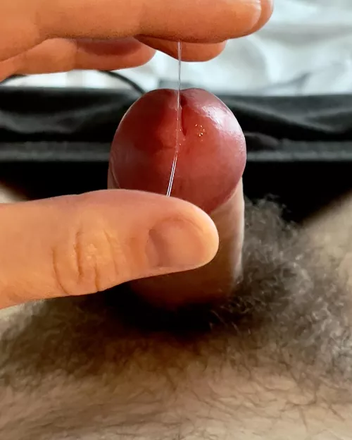 Woke up on the horny side of the bed I guess. Too bad you aren’t here to clean me up. by amusedoptimist