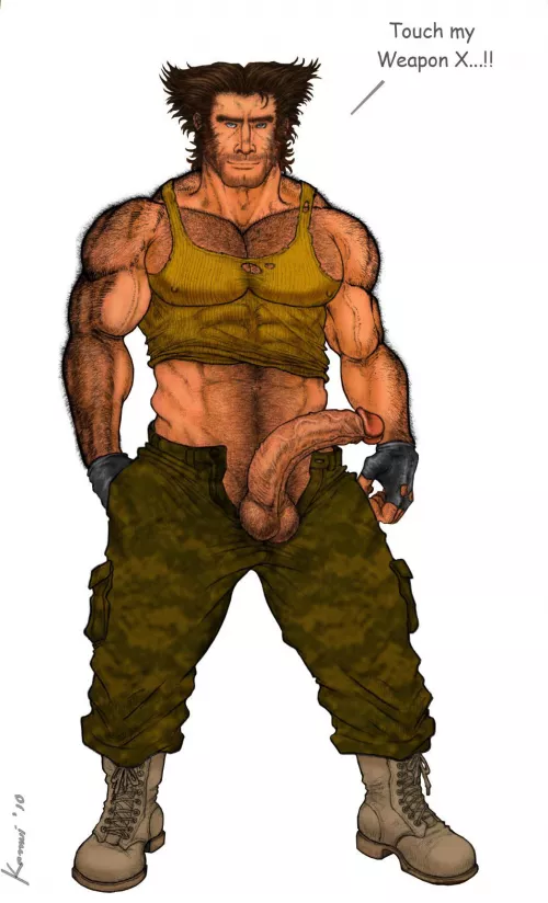 Wolverine by @kamuijack by sarcasticbator