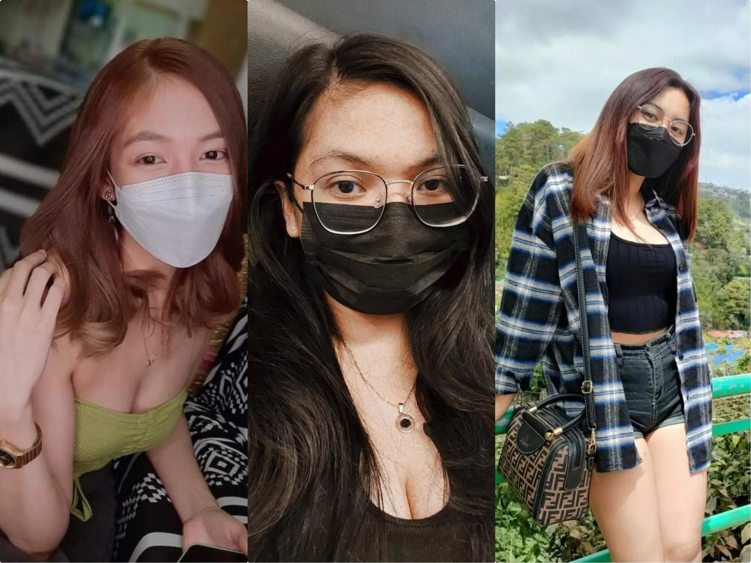 Women in covid masks posted by Ghostributer