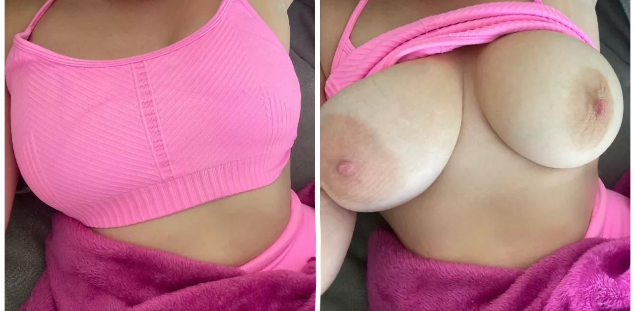 Wonder if anyone at the gym has realised I’m hiding all these? posted by naughtyOzwife