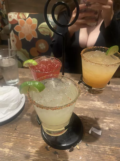 Wonder if the server was looking at my boobs by Gold-Atmosphere-2200