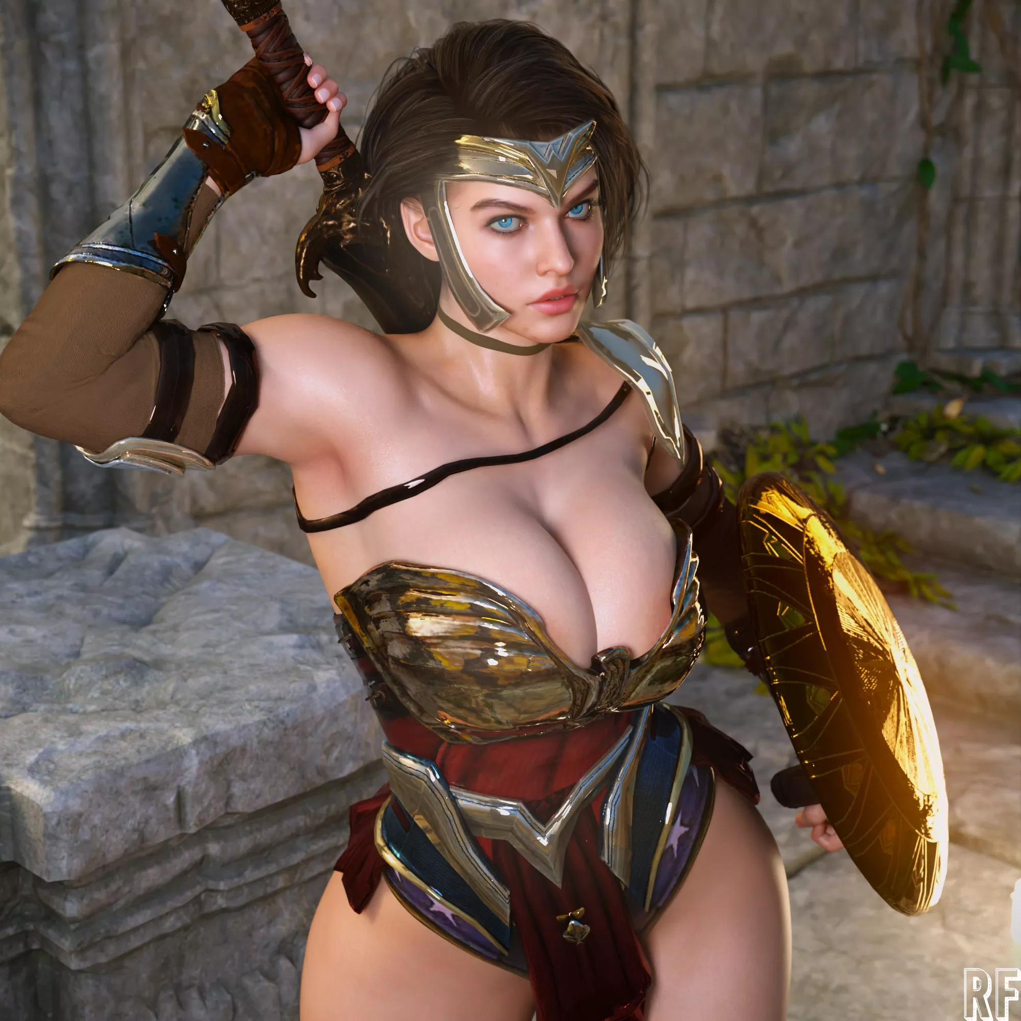 Wonder Jill (Rude Frog) [Resident Evil] posted by Kuro-Oji