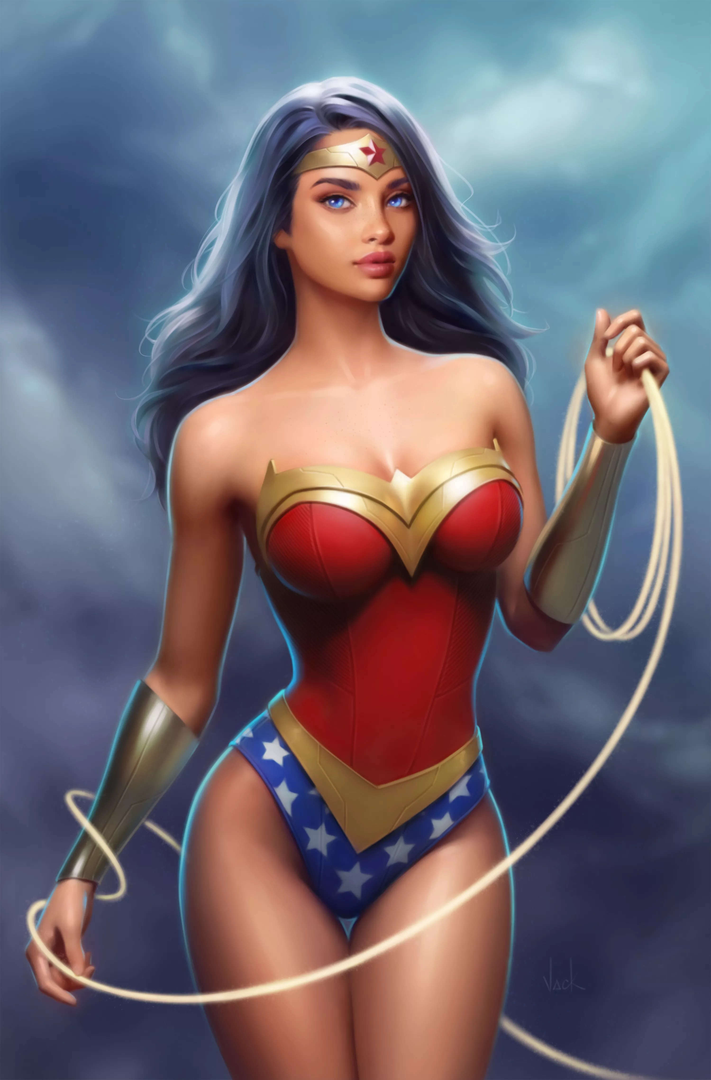 Wonder Woman by Will Jack posted by n0laloth