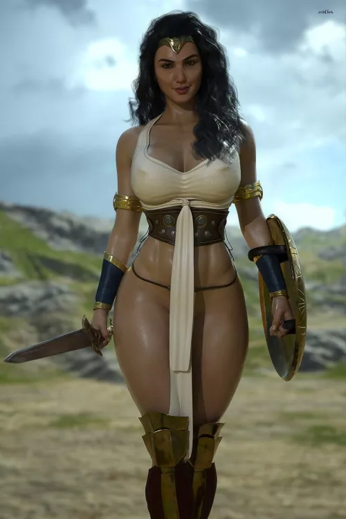 Wonder Woman (ErotiChris) [DC] by Kuro-Oji