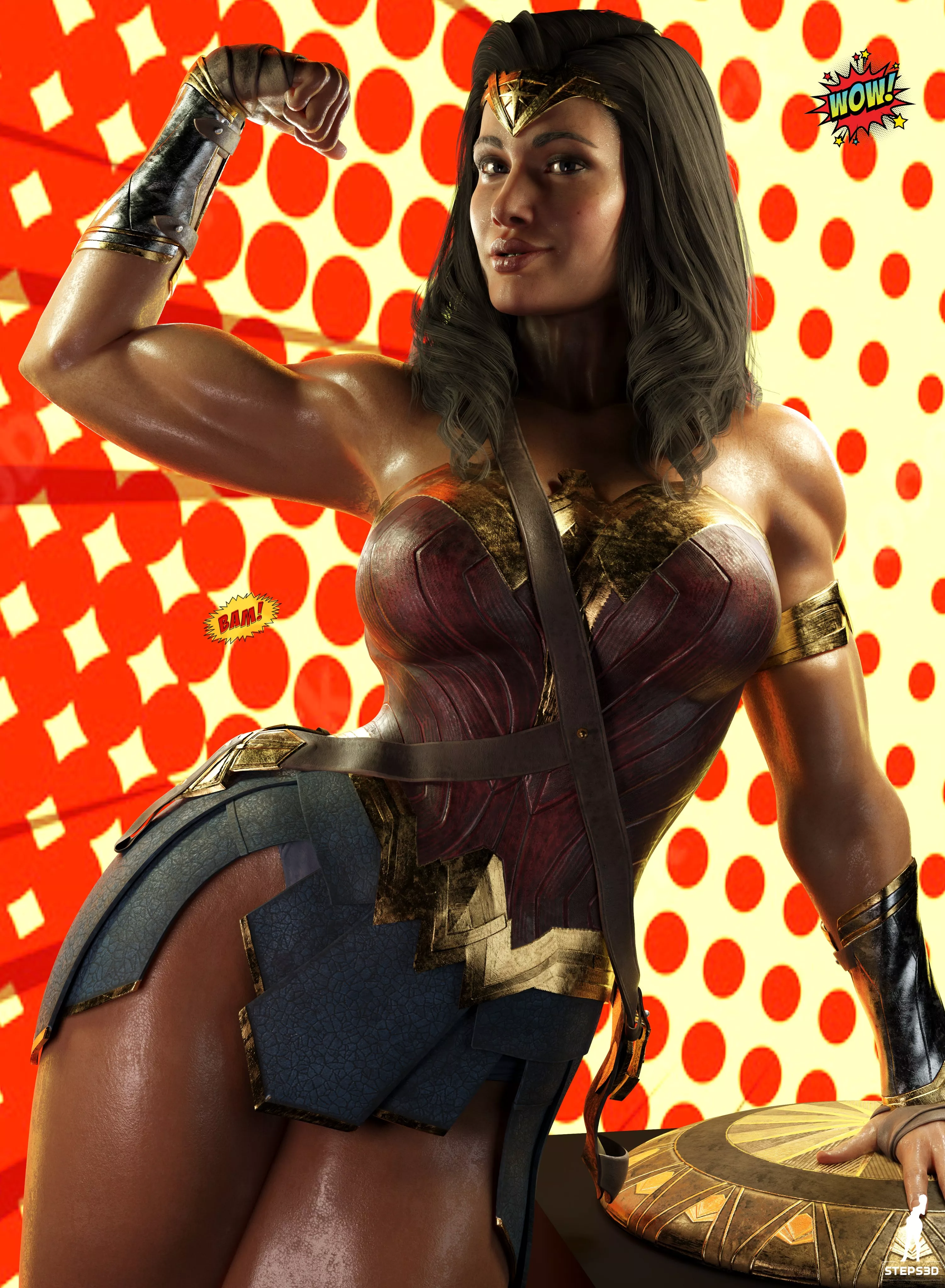 Wonder Woman (Steps3D) [DC] posted by Kuro-Oji