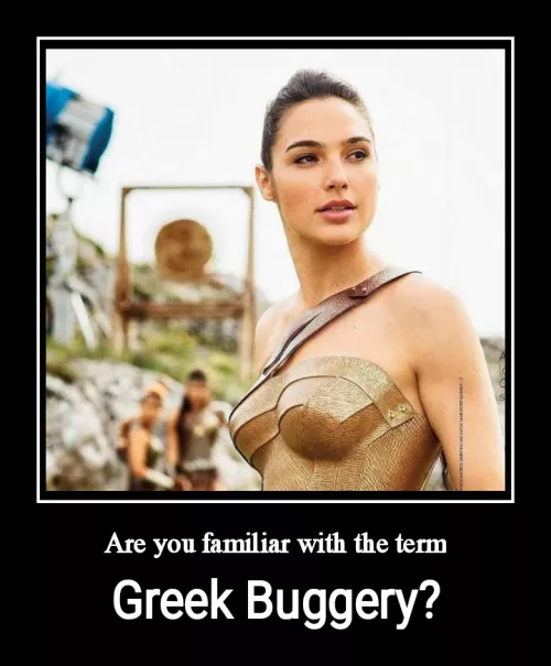 Wonder Woman upon eating her first boy butt 🍑 she can't help but want to teach him about her culture 😏 by lecherousdevil