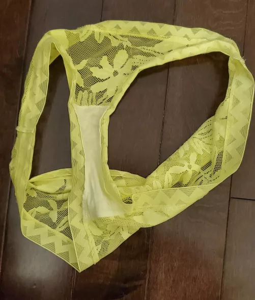 Wondering when/where my wife got these slutty little treasures. and also wondering when I get to cum in them, her, or both by WonderfulList9137