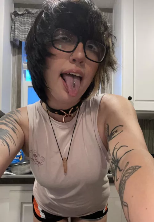 Won’t you take my collar and use my mouth? by Pumpkiinpuppy